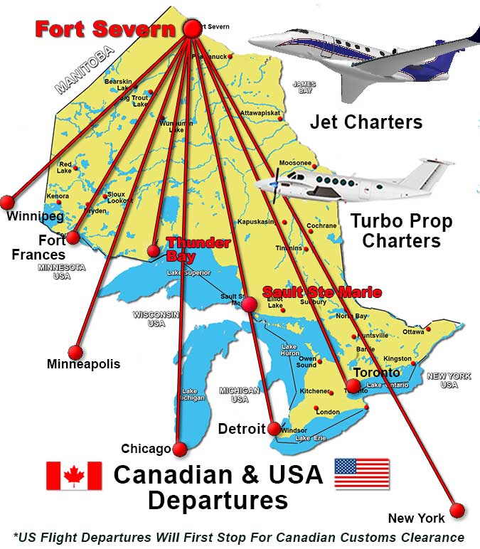 Fort Severn Charter Flights